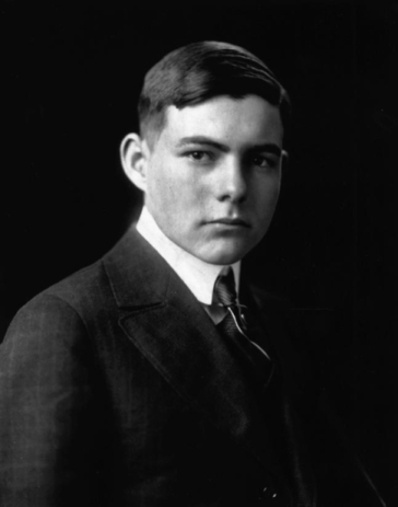 The young Hemingway