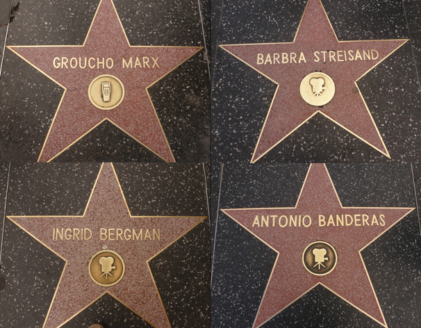 Los Angeles. Hollywood stars