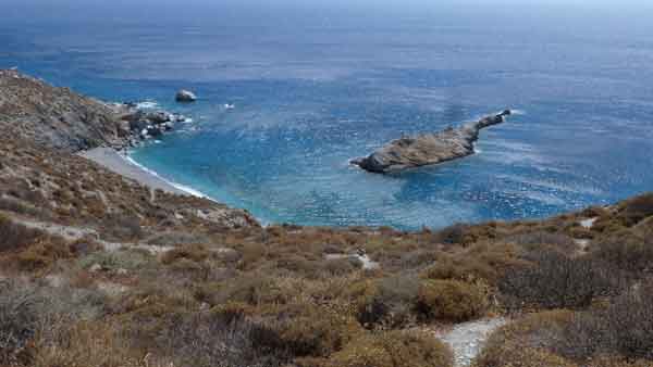 Platja de Katergo. Folegandros