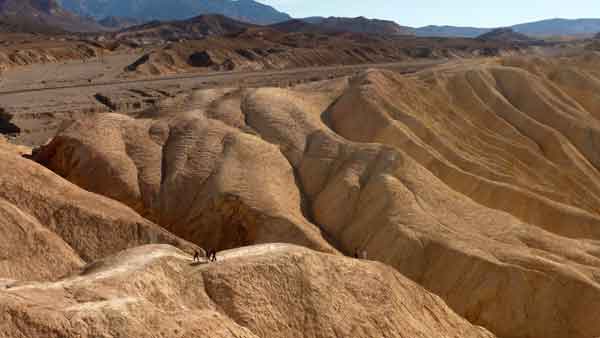 Death Valley. Gold canyon