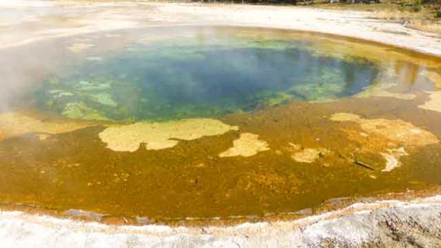 Old Faithful pool