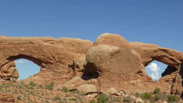 Arches Park. Windows 