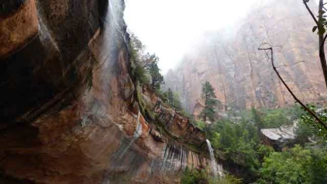 Zion. Emerald pool
