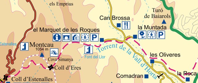 Itinerari Sant Lloreç Savall -Coll d'Eres