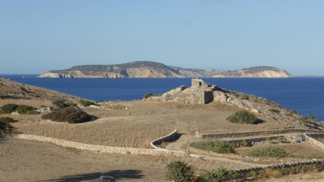 Sxinusa. Fortificació clàssica en ruïnes