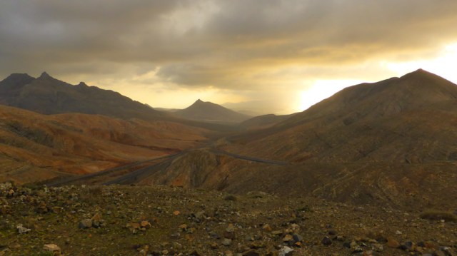 Montaña Cardon- Pico Sisacumbre. Fuerteventura