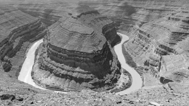 Goosenecks, San Juan river. USA