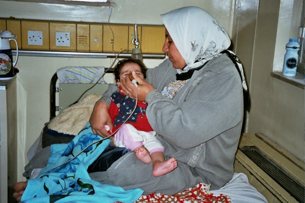 Hospital pediàtric Bagdad. 2002. Foto: GloriaCondal