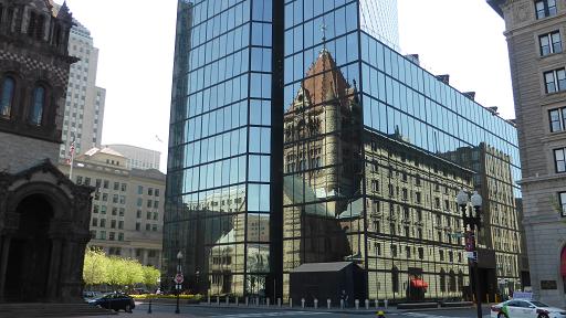 Back Bay. Copley square