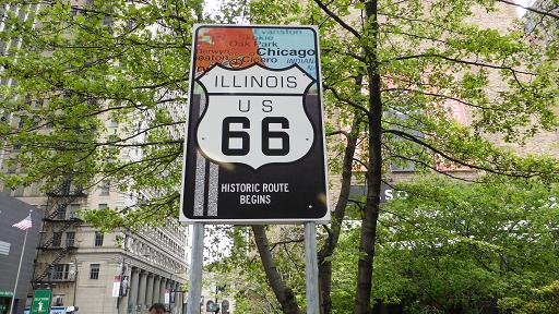 Xicago. Inici ruta 66