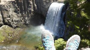 Rainbow Falls. Mammoth. California
