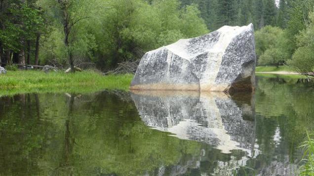 Mirror Lake. Yosemite