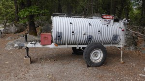 Yosemite. Mirror Lake Trail. Bears trap