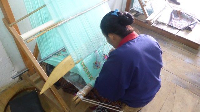 Artisan woman Timphu. Bhutan