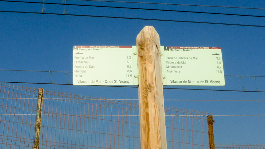 Maresme, retols indicadors