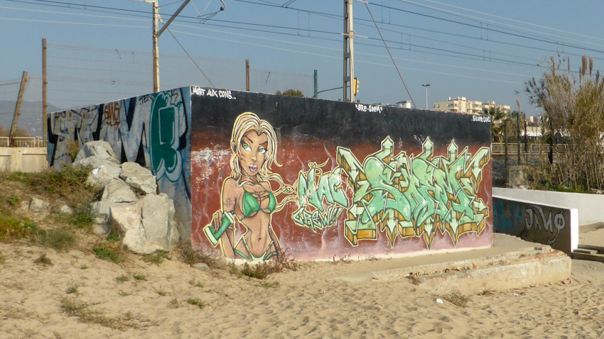 grafit platja premia maresme