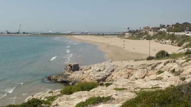 vilanova platja cristofol i niu metralladora