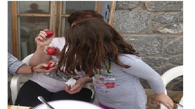 Αυγα Πασχα. Λαγκαδα. Χιος