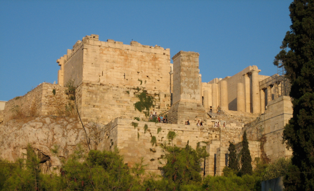 Acropolis des del Pnyx
