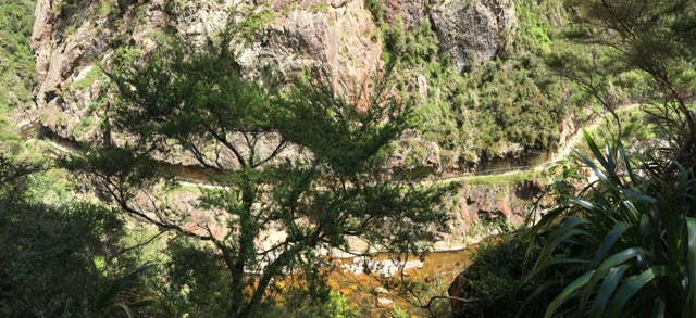 Karangahake gorge, new zealand