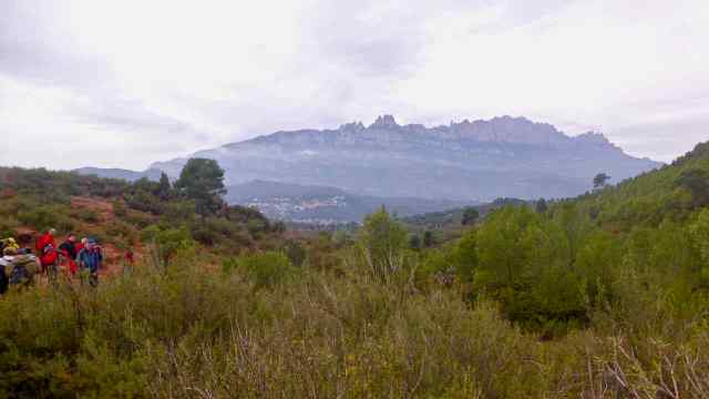 montserrat desde escletxa
