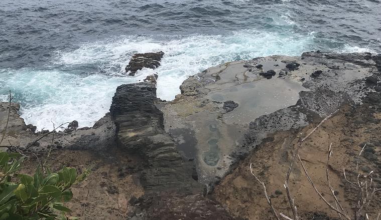Escalier tete chien. Dominica