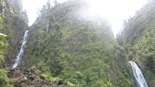 Trafalgar Falls. Dominica