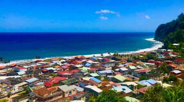 Petites Antilles. Grande Rivière. MArtinique