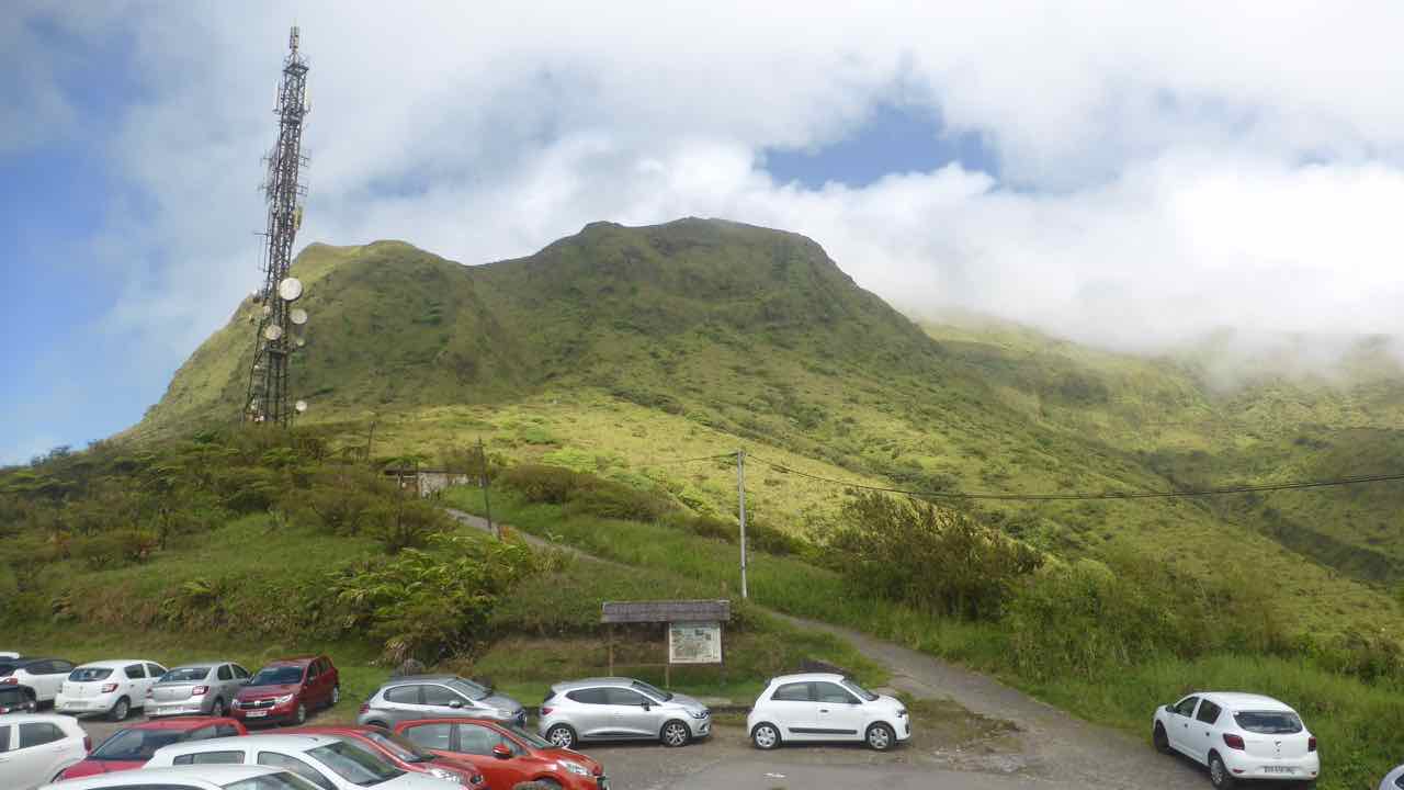 Mirador Aileron. Mont Pelée