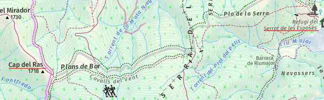 Serrat Esposes - Cap del Ras